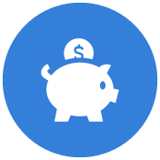 Piggy bank icon